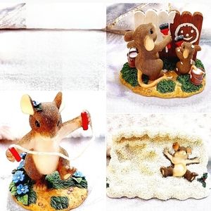 Fitz and Floyd Charming tales lot of 3 different themes